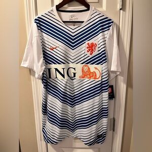 Mens Netherlands Nike 2014 Retro Soccer Jersey Kit Size XL NWT
